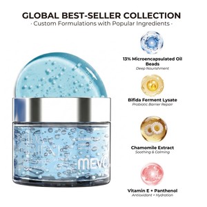 Mascarilla Facial Nocturna <span class=keywords><strong>de</strong></span> Bifida Ferment Blue Diamond <span class=keywords><strong>de</strong></span> Marca Privada, Reparadora <span class=keywords><strong>de</strong></span> Barrera Cutánea, Hidratante, Calmante y Blanqueadora - Product Image 4