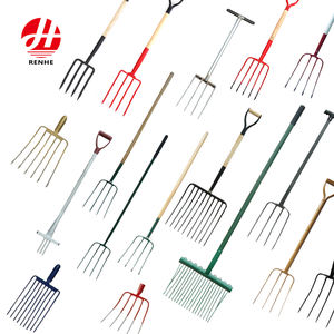 ส้อมขุดฟาร์มแบบมีด้ามจับไม้ - Product Image 4