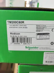 Modul pengontrol logika PLC elektrik TM200C60R