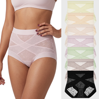 Shorts de seguridad de seda helada para mujer, sin costuras, color nude, con forro anti-transparencia, ropa interior invisible, efecto levantacola, moldeador de cintura y control de abdomen