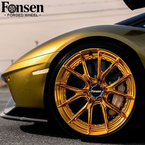 Jantes en alliage d'or forgées sur mesure pour voitures 5x130 5x114.3 5x112 18-24 pouces pour <span class=keywords><strong>Porsche</strong></span> 718 Ferrari F8 <span class=keywords><strong>SF90</strong></span> <span class=keywords><strong>Porsche</strong></span> 911 - Product Image 4