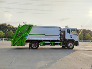 Camión <span class=keywords><strong>de</strong></span> <span class=keywords><strong>Basura</strong></span> Dongfeng <span class=keywords><strong>de</strong></span> 12 Metros Cúbicos con Chasis Diésel Manual y <span class=keywords><strong>Control</strong></span> <span class=keywords><strong>Remoto</strong></span> para Recolección <span class=keywords><strong>de</strong></span> Residuos - Product Image 4