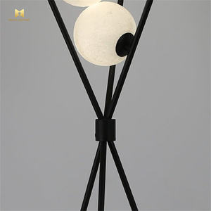 Lámpara de Pie LED de Diseño Nórdico Moderno y Minimalista con Luz Lunar Estrellada para Dormitorio, Mesita de Noche, Estudio, Sala de Estar y Sofá - Product Image 2