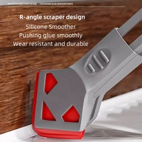 Nouvel outil d'élimination de calfeutrage de mastic de silicone multifonctionnel 7 en 1 amélioré