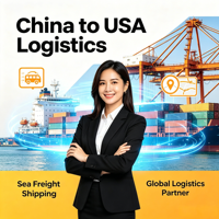Solution complète de fret maritime tout-en-un avec LCL+Express DDP, taxes et livraison incluses pour Amazon FBA, assistance 24/7 et assurance