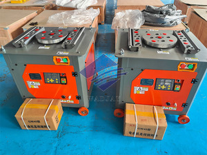 High Quality Factory Direct Sale Hoop Iron Bar Bender Machinery Automatic Round Steel Rebar Stirrup <b>Bending</b> <b>Machine</b> GW40 50 - Product Image 4