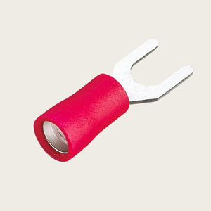 Giá rẻ 12-10 đo Nylon hoàn toàn cách điện dâ<span class=keywords><strong>y</strong></span> Doanh <span class=keywords><strong>Spade</strong></span> nối thiết bị đầu cuối nam và nữ spades vật liệu đồng - Product Image 2