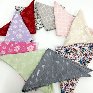 ผ้าพันคอสัตว์เลี้ยงลายสก็อต ผ้าฝ้ายผสมโพลีเอสเตอร์ ซักได้ ปรับขนาดได้ สั่งทำได้ สำหรับฤดูร้อนและฤดูหนาว เป็นมิตรกับสิ่งแวดล้อม - Product Image 2