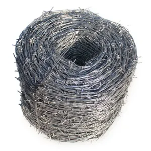 Cheap Different Types 10 Gauge 12 Gauge Stainless Steel Barbed/galvanized Wire Price Per Kg And Per Roll