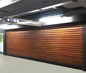 Porte d'entrée de haute qualité Porte de <span class=keywords><strong>garage</strong></span> Design moderne Porte de sécurité roulante Porte roulante - Product Image 2