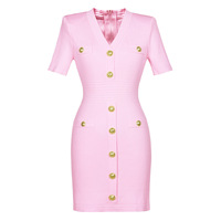 Nouveautés 2026 Robes pour femmes Col en V profond Manches courtes Robe en tricot classique pour femmes Robe décontractée Robe en tricot pour femmes