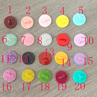 Pendentifs décoratifs en acrylique en forme de fleur