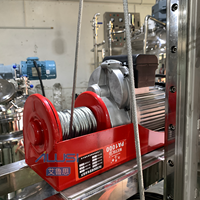 Homogénéisateur mélangeur à cisaillement élevé électrique en acier inoxydable SUS304/SUS316L avec moteur à engrenages et roulement, 50L, pour shampoing