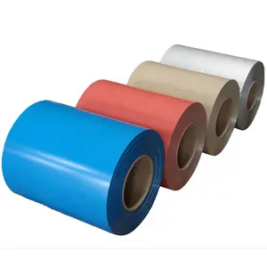 Coated Color Painted Metal Roll Paint Galvanized Zinc Coating ppgi line white sheet coil china Sheets In Coils strip