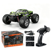 HOSHI Hijau&Oranye N416 Skala 1:16 2.4GHz 4WD RTR Mobil RC 36Km/jam Kecepatan Tinggi Kendaraan Listrik Mainan Kelas Hobi Truk Off-road