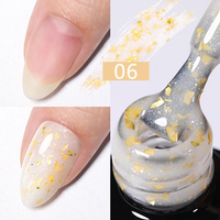 Collection de vernis gel pailleté WEKIKOU 24 couleurs, gel à ongles professionnel à retirer par trempage UV LED, étiquette privée disponible