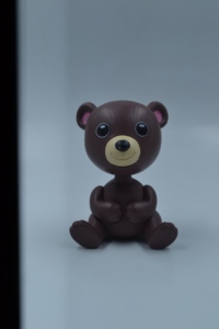 Cute Bobblehead Teddy Bear Figurine Playful Mini Showpiece for <b>Car</b> Dashboard, Office Desk, Kids <b>Table</b> & Home Decoration - Product Image 4
