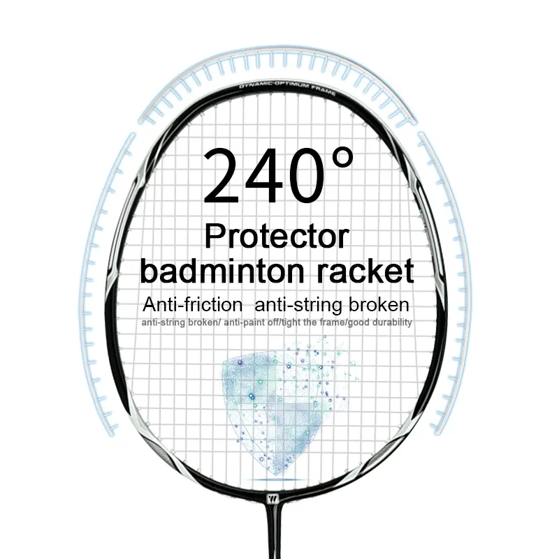 Whizz Modello S7 Junior Composito di Carbonio Racchetta da Badminton