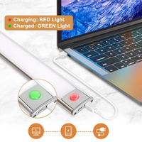 Lampe LED sous-meuble à détecteur de mouvement magnétique, design usine Vietnam, éclairage LED pour cuisine et armoire, recharge USB