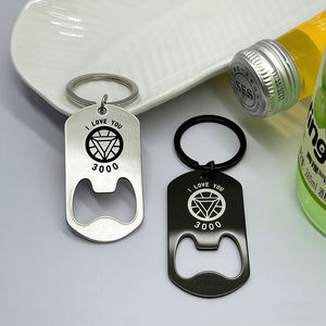 Wholesale Color Printed <b>Key</b> Chains Customization Stainless Steel Bottle Opener <b>Key</b> <b>Ring</b> Party Supplies Gift Metal <b>Key</b> Chain - Product Image 1