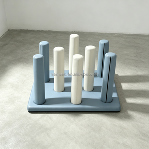 Parcours d'obstacles souple, équipement d'escalade intérieur pour enfants, matériel d'entraînement sensoriel pour la maternelle, la garderie, les centres commerciaux et la location pour fêtes - Product Image 2