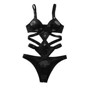 ชุดบอดี้<span class=keywords><strong>ส</strong></span>ูทซีทรูลูกไ<span class=keywords><strong>ม</strong></span>้ตาข่ายเว้าลึกทรงวี ช่วยยกกระชับรูปร่าง เป้าเปิด ชุดชั้นในแบบชิ้นเดียว <span class=keywords><strong>ส</strong></span>ีดำ ไซ<span class=keywords><strong>ส</strong></span>์ S M L - Product Image 5