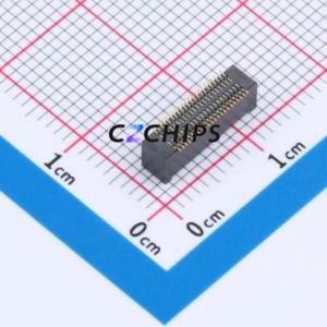 HC-PBB40C-44DS-0.4V-4.0-02 Board-to-Board & Backplane Connector SMD,P=0.4mm Connector 44P 0.4mm Slot Butt Joint Vertical Mount - Product Image 2