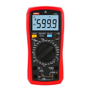 UNI-T UT890D+ มัลติมิเตอร์แบบดิจิตอล True RMS ช่วงการวัดแบบแมนนวล ความถี่ AC ความจุไฟฟ้า เครื่องทดสอบอุณหภูมิ พร้อมไฟแบ็คไลท์ - Product Image 1