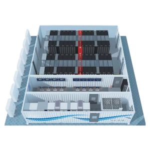 Contenedor Integrado W-TEL Premium de Acero Inoxidable/Galvanizado IP55 para Telecomunicaciones en Exteriores - Product Image 3