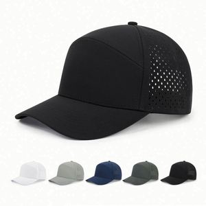 Gorra Trucker Personalizada de Alta Calidad con Logotipo de Dibujos Animados, de Goma Ecológica, con Cierre a Presión, Resistente al Agua, Perforada con Láser, de 7 Paneles, de Secado Rápido - Product Image 1