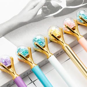 Bolígrafo de Metal con Diamantes al por Mayor con Logotipo Personalizado para Estudiantes Creativos - Product Image 2