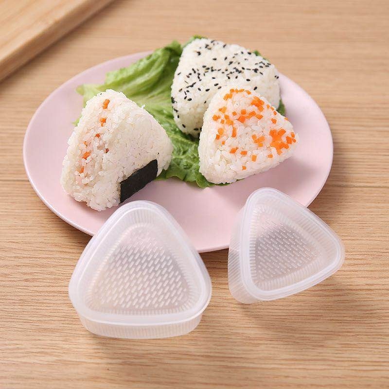 2 шт./1 Набор формочек для суши Onigiri для рисовых шариков бенто пресс для изготовления пресс-форм DIY инструменты общего назначения формочек для суши, суши-Набор для изготовления