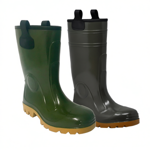 Botas de Seguridad de PVC Verde Ttake Tronchetto Talla 44 Para Sole - Product Image 2