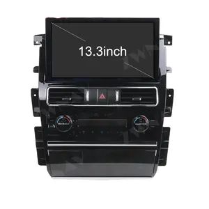 13,3 "vertikaler Bildschirm für Nissan Patrol Y62 Armada 2010-2020 Auto Multimedia DVD-Player Navigator-Einheit Stereo Android Radio GPS