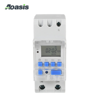 AOASIS THC30A 220V 240V AC control de tiempo programable interruptor de temporizador digital electrónico