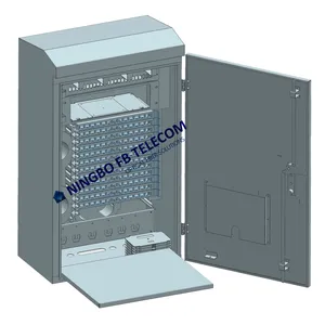 SPCC metal Outdoor Telecom Cabinet IP65 Fiber Distribution Cabinet frame fiber optic rack patch panel Customized ODC