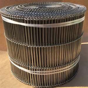 Paslanmaz çelik çubuk ağ kemer Enrober kemer Metal merdiven taşıyıcı bantlar pişirme için tünel fırın Tortilla soğutma konveyör - Product Image 3