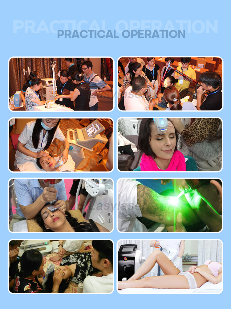 Nd:YAG picosecond laser instrument equipment to remove wrinkles and scars to lighten pores and improve acne