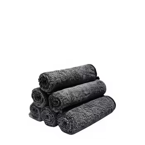 Toalla de Microfibra Grande con Bucle Trenzado, Ecológica, Hipoalergénica, para Secado de Autos, de Secado Rápido, con Técnica de Tejido - Product Image 1