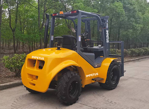 Terain Mini Neumáticos en bruto Carretilla elevadora para terreno 4x4 Elevador de contenedores Terrein Diesel Total All Diesel Engine Truck Use Engine 3500 - Product Image 5