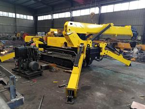 Gru Idraulica Mini Cingolata Telecomandata <span class=keywords><strong>da</strong></span> 3 Tonnellate, Gru a Ragno Mobile con Cestello per Sollevamento Persone, Ideale per Spazi Ristretti - Product Image 2