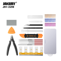 Kit d'outils d'impression 3D manuels JAKEMY de haute qualité : grattoir, coupeur, ponceuse, polisseuse, étui rigide en plastique, OEM, utilisation facile pour