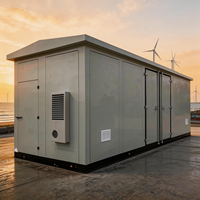Plaque en acier inoxydable 10 kV 500 kVA pour poste de transformation de type boîtier de type substation de puissance portuaire