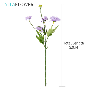 MW66785 margherita artificiale crisantemo fiori fiori primaverili composizioni floreali per casa tavolo interno vaso decorazione festa di nozze - Product Image 2