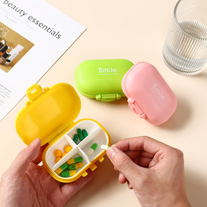 Pilule conteneur en plastique médecine voyage pilulier suppléments organisateur poche pharmacie - Product Image 1