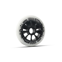 Roues de patins à roulettes pour patinage de vitesse, roues de course urbaine type pancake 90/100/110MM, haute élasticité, haute résistance à l'usure, modèle Zico 85A