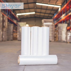 Đóng gói bộ phim kéo dài bọc nhựa công nghiệp sức mạnh tay căng 23 micron bọc 18 "bởi 1500 ft 80 đo <span class=keywords><strong>Pallet</strong></span> bọc phim - Product Image 4