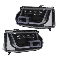 Pour 2010 2011 2012 2013 Land Rover Range Rover Sport phare 4 lentilles mise à niveau phare LED accessoires de voiture