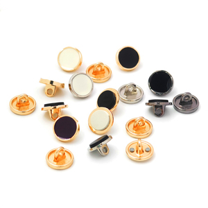 โรงงานกระดุม KUNSHUO กระดุมเมตาเบลเซอร์แบบติดเสื้อ กระดุมเย็บผ้าแบบซามัค สั่งทำโลโก้ได้ ขนาด 8 มม. 9 มม. 10 มม. 11 มม. กระดุมขนาดเล็กสำหรับเสื้อผ้า - Product Image 3