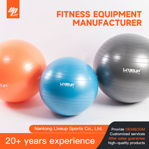 <span class=keywords><strong>Yoga</strong></span> 65cm d'OEM de stabilité de boule de gymnastique d'équilibre de PVC suisse avec le ballon d'exercice de pompe - Product Image 5